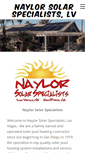 Mobile Screenshot of naylorsolarlv.com